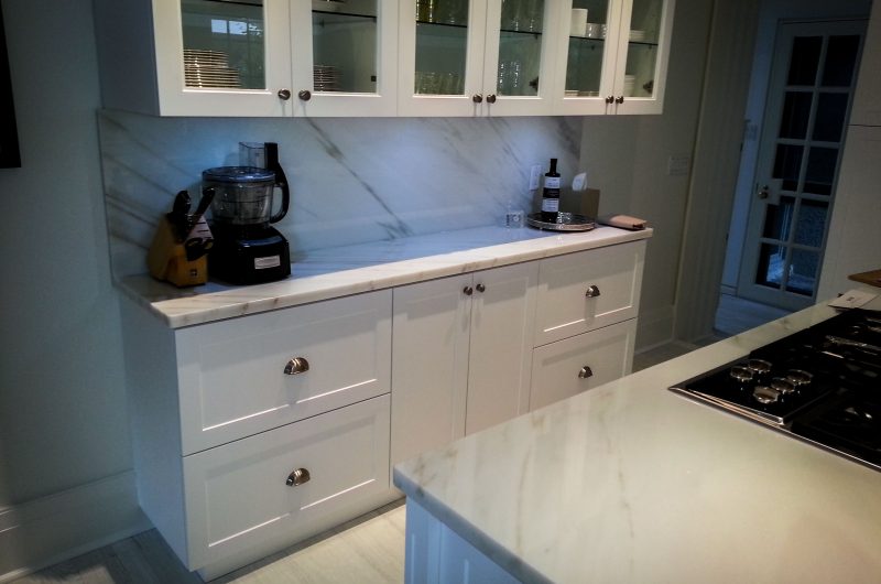 kitchen replacement project completed
