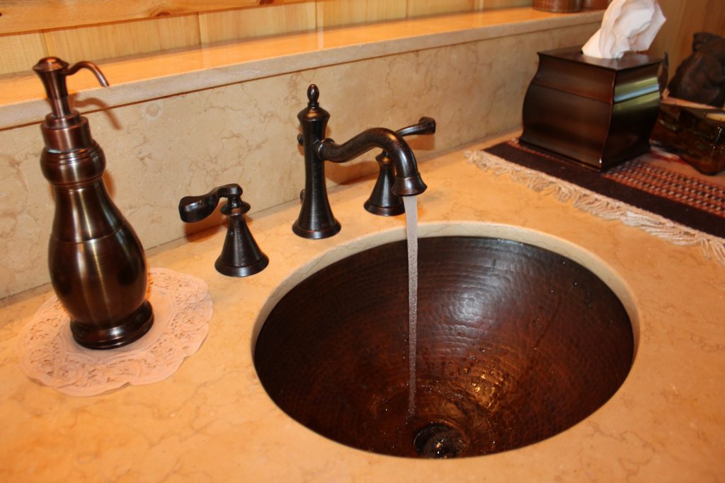 custom undermount sink vanity