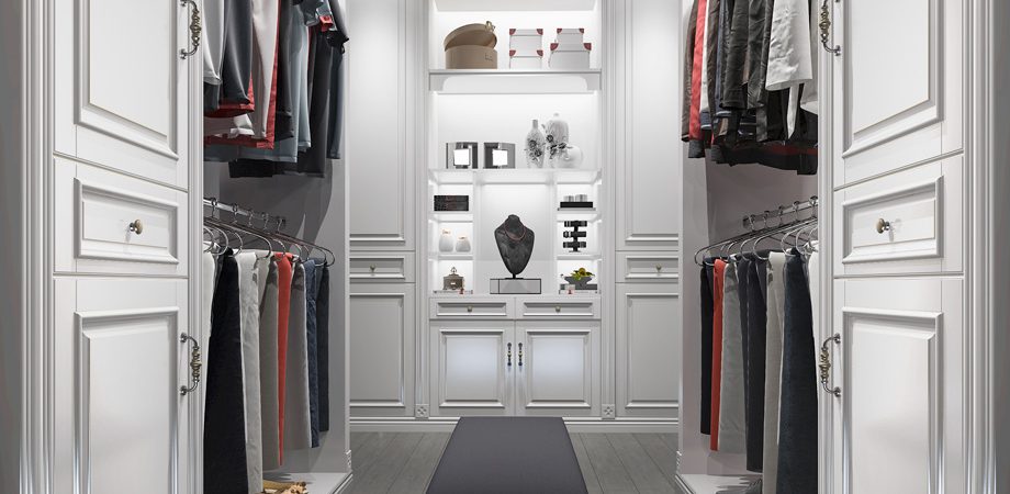 custom built cabinets for closet
