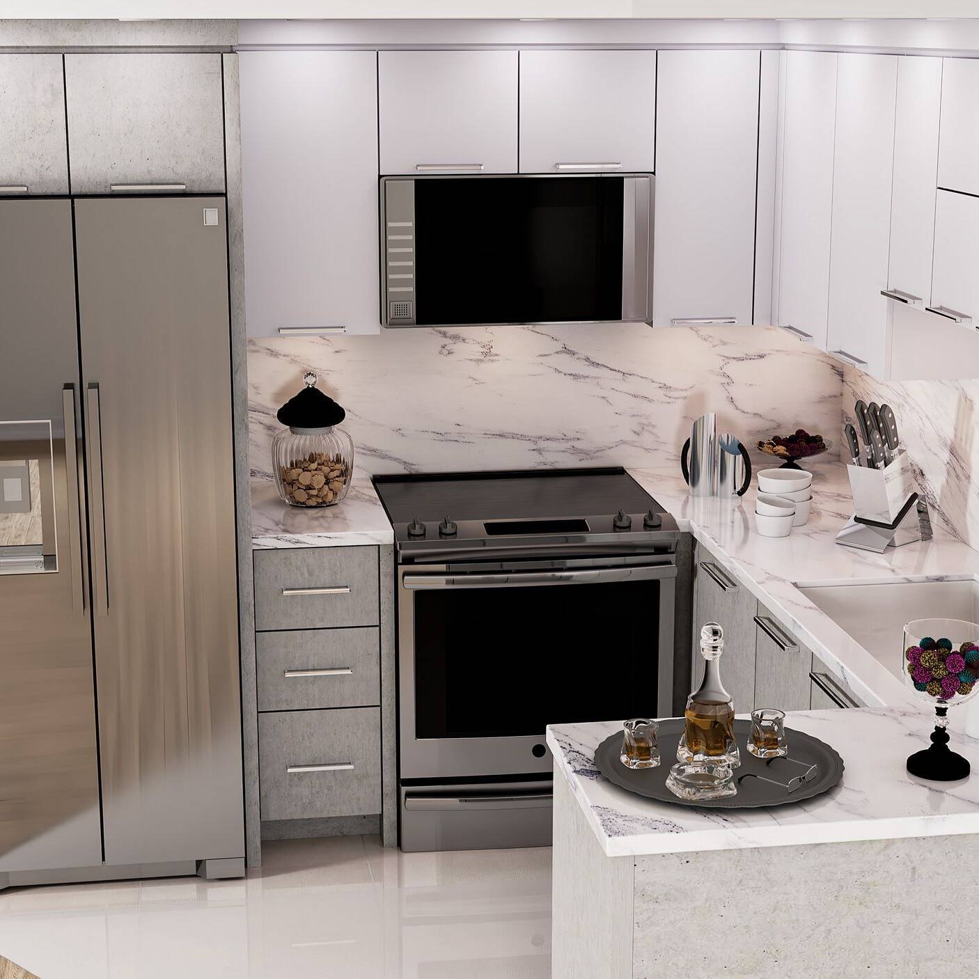 Small Custom Kitchen Designs Small Kitchen Remodel | Hammer