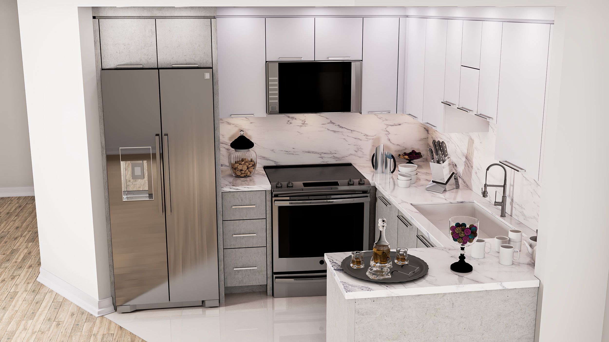 All in one kitchenette