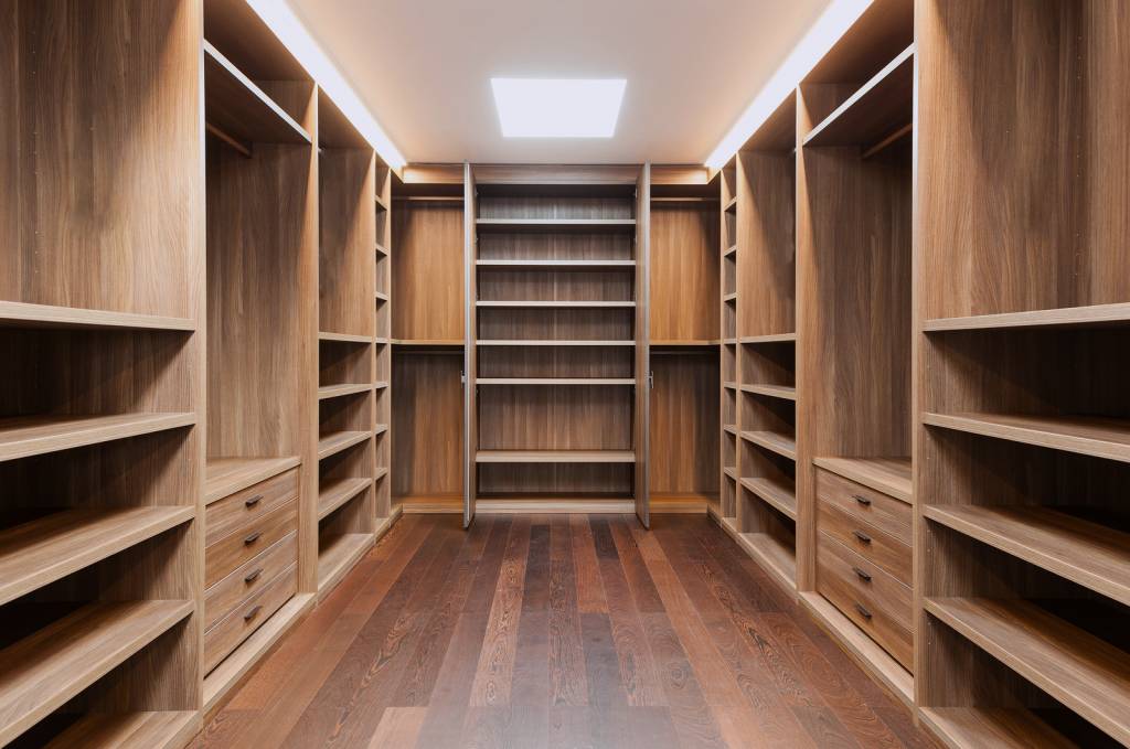 Custom Walk in Closet by Clearview Kitchens Toronto