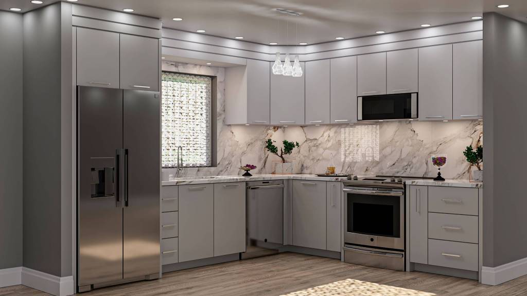 Custom Kitchen Rendering 