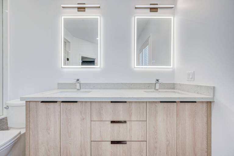 custom-wood-vanity-with-2-backlit-mirrors