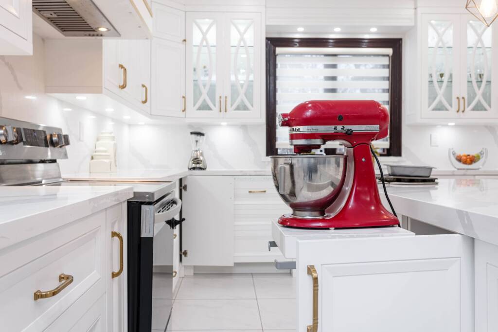 stylish kitchen storage