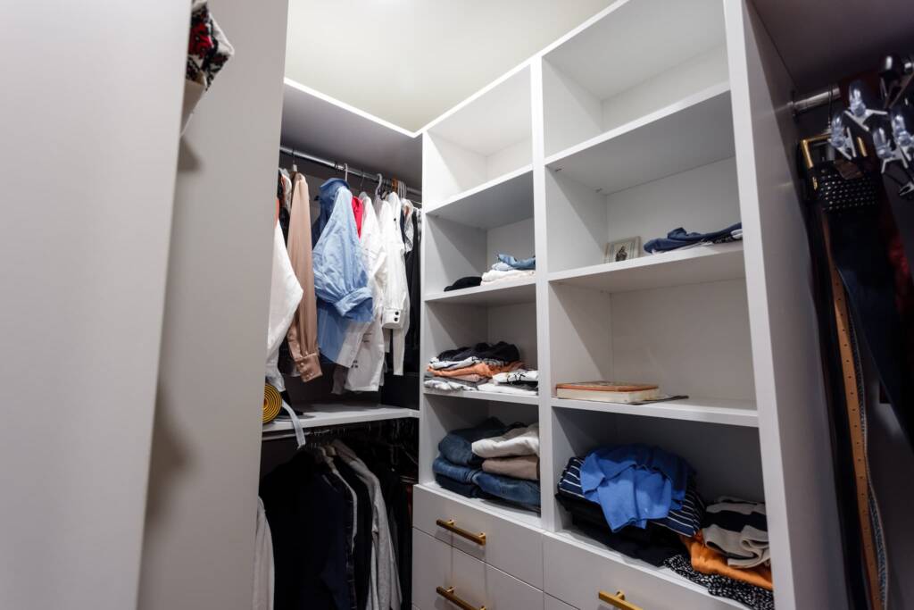 professional walk-in closet design