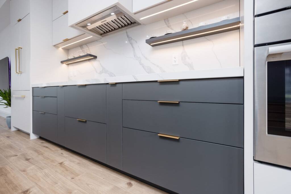 ultra modern kitchen design in richmond hill